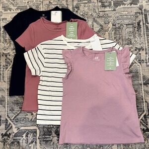 H&M Girls Short Sleeve T-Shirt Bundle
